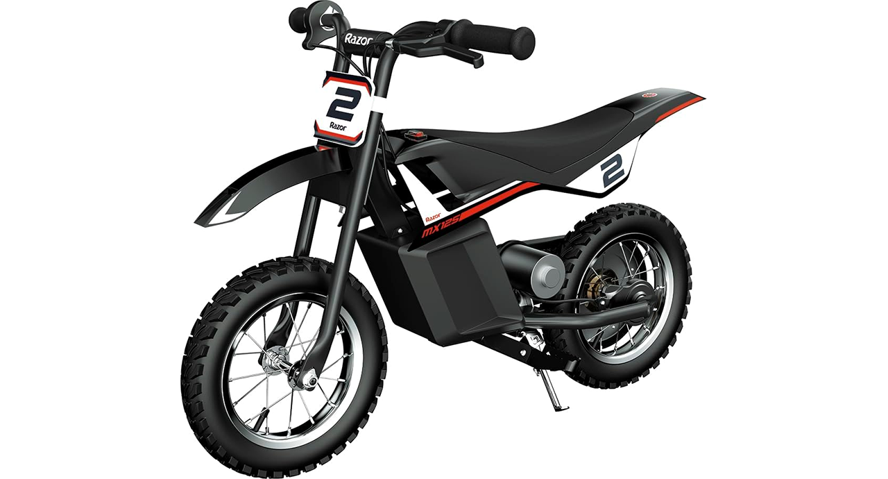 Razor MX125 Elektrische Kindermotor - Zwart Li-ion