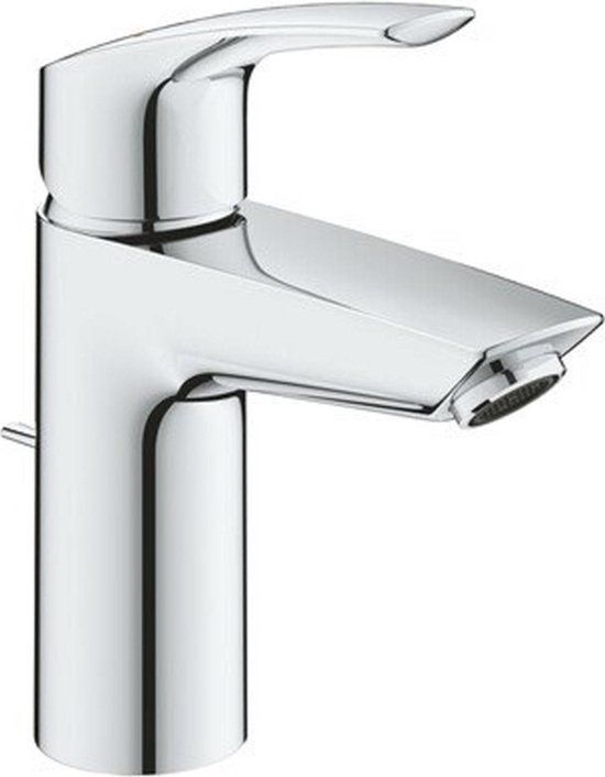 GROHE Eurosmart wastafelmengkraan SSize chroom met automatische lediging