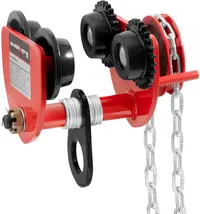 Loopkat - 1 kg - flensoppervlak 70-110 mm - met ketting