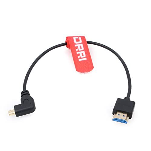 DRRI 8K Micro HDMI naar HDMI 2.1 Kabel - Haaks - Sony/Atomos - 2022