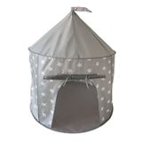 KNORRTOYS Speeltent Grijs white stars