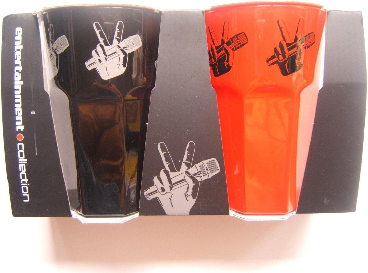 The Voice Collectie - Set van 2 Frisdrank/Limonadeglazen - Glas