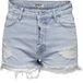 ONLY ONLBILLIE HW DESTROY DNM SHORTS AZG Dames Bermuda shorts XL