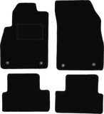 WLG-CARLUX Opel Astra J hatchback, sedan, stationwagen, sports tourer (2009-2015) Zwarte veloursmatten