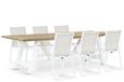 Lifestyle Garden Furniture Lifestyle Fiora/Florence 260 cm dining tuinset 7-delig