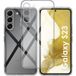 Phonillico® Hoesje voor Samsung Galaxy S23 - Siliconengel TPU Transparant Zachte bescherming Ultradunne