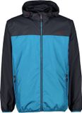 CMP Regenjas voor heren met vaste capuchon, 32 x 5807, blauw, maat L