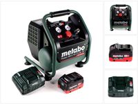Metabo Power 160-5 18 LTX BL OF Snoerloze compressor 18 V 8,0 bar Brushless + 1x LiHD accupack 8,0 Ah + lader