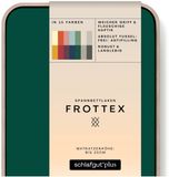 schlafgut Frottex Drap-housse XL - 180x200 - 200x200 690 Vert Profond