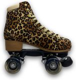 Roces Piper Rolschaatsen Volwassenen Dierenprint Bruin Maat 41