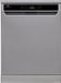 CONTINENTAL EDISON Vaatwasser, 15 couverts, 59,8 cm breed, inductiemotor, 39 dB, zilverkleurig