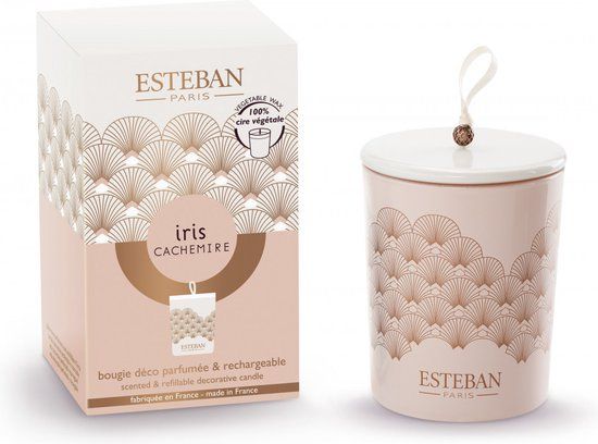 Esteban Classic Iris Cachemire Geurkaars Decoratief 180gr