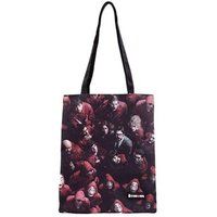 Money Karactermania Money Heist Papieren Huis Samen Boodschappentas met rits Shopper Schoudertas Handtas