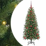 vidaXL Kunstkerstboom Groen 120 cm PE en PVC