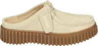Clarks TORHILL MULE Dames Slippers Wit/beige Maat 40.5