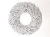 HBX natural living Krans Twister Dia 35cm White Wash