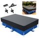 Couverture de piscine rectangulaire pour piscines hors sol