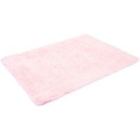 HWC-F69 Tapijt, shaggy loper hoogpolig langpolig, stof/textiel pluizig zacht 200x140cm ~ roze