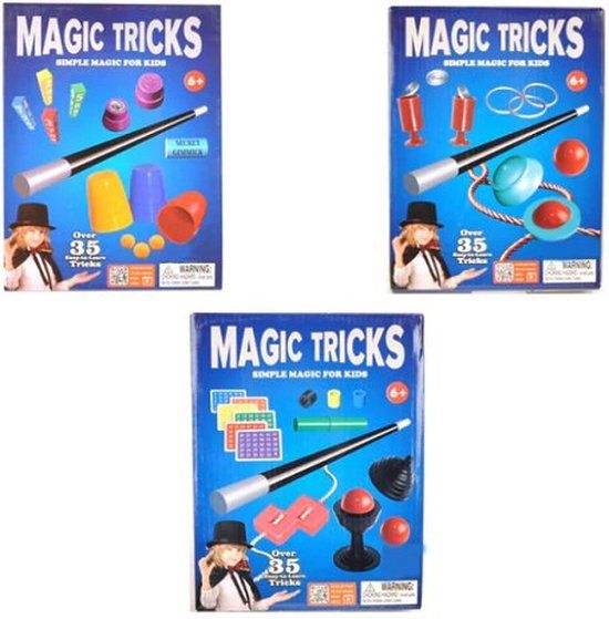 Top1Toys Bol Goocheltrucs - 35 magic trucs assorti