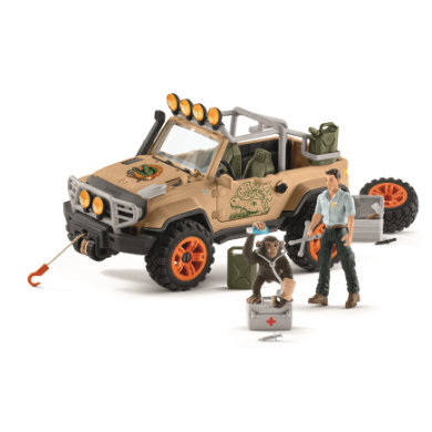 Schleich Off-road voertuig met lier 42410