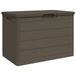 Coffre à coussins polypropylène marron 77,5x44,5x53 cm
