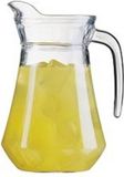 Merkloos / Sans marque Luminarc Schenkkan/Sapkan - 3x - 1,6 liter - glas - Limonadekan - Waterkaraf - 24 cm
