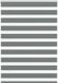 Zebra rolgordijn 105x100 cm stofbreedte 100,9 cm gris foncé