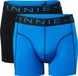 Vinnie-G Boxershorts 2-pack Black / Blue - Maat S