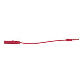 KS Tools 4,0 mm ingangscontactdoos naar 1,2 mm testadaptercontactdoos plat (rood)
