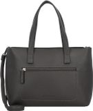 TOM TAILOR Elis Zip Shopper Handtas Dark Grey