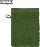 The One towelling The One Washandje 16 x 21 cm Groen
