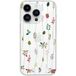 Montee de fleurs Bedrukt siliconen hoesje compatibel met Apple iPhone 14 Pro