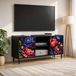 Maison Exclusive KIEL meuble TV, 102 x 33 x 51 cm, noir, aspect chêne