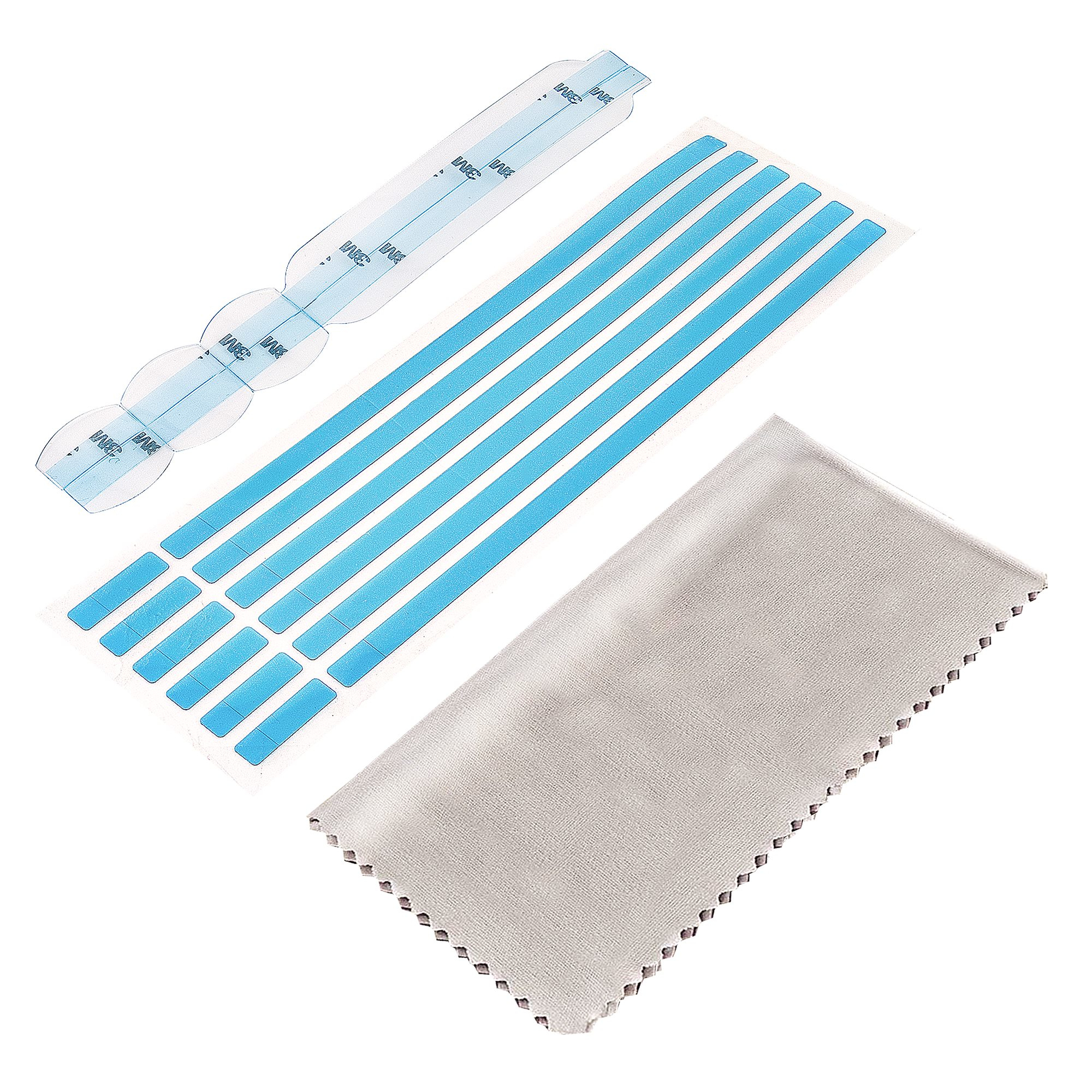 StarTech.com   Zelfklevende Strips en Schuifmontagelipjes voor Privacy Filters, Universele Installatiekit voor Laptop/Computer Anti Glare Monitor Privacy Screens, Vervanging/Bevestigingstrip