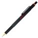 rOtring 800 Vulpotlood | HB 0,7 mm | Zwart Metaal