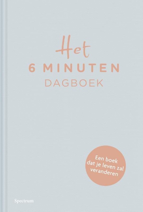 Dominique Spenst Het 6 minuten dagboek hardcover