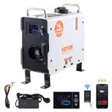 VEVOR Diesel luchtverwarmer 12V/24V 2kW Bluetooth APP Afstandsbediening CO-alarm Standkachel Snel Opwarmende Draagbare Dieselverwarming Voor Buitengebruik