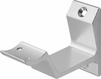 Hermeta Leuninghouder naturel - Opschroef - Hol zadel - 3542-01 - per stuk