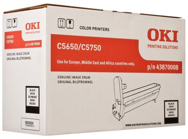 Oki Black image drum for C5650/5750 - 43870008