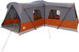 vidaXL Tente pour 16 personnes Gris et Orange