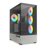 Sharkoon AK7 zwart, ATX pc-behuizing, ARGB