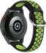 By Qubix - Siliconen sportbandje met gesp - Zwart + groen - Geschikt voor Xiaomi Mi Watch / Xiaomi Watch 2 / Xiaomi Watch S1 / S2 / S3 / S4 (47mm)