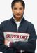 Superdry Country Club sweatshirt met halve rits en losse pasvorm - Dames - Truien