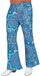 Widmann SRL Super 60s Mandala Blue Wijde Pijpen Broek