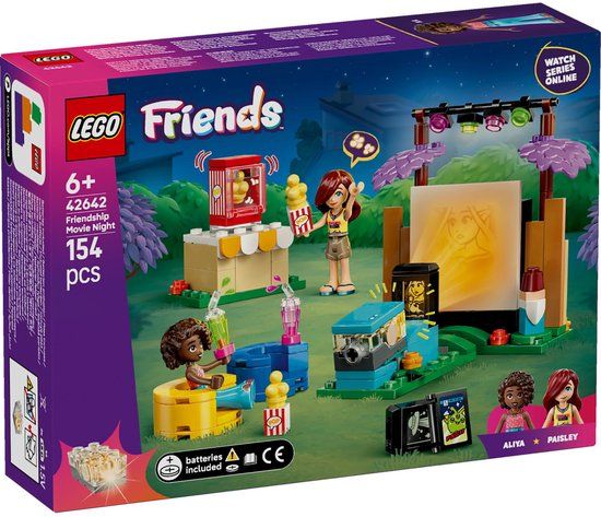 LEGO Friends Filmavond Bouwpakket voor Kinderen - 42642