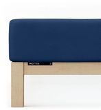 schlafgut Frottex Drap-housse M - 120x200 - 130x200 570 Blue Deep