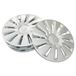 Skoda Tecton 657071456 Set van 4 wieldoppen 16 inch voor stalen velgen 6Jx16 ET40 zilver