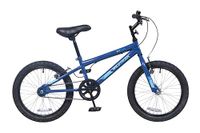 Wildtrak - 18 inch fiets voor kinderen, leeftijd 6-8 jaar, verstelbare remmen - donkerblauw