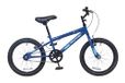 Wildtrak - 18 inch fiets voor kinderen, leeftijd 6-8 jaar, verstelbare remmen - donkerblauw