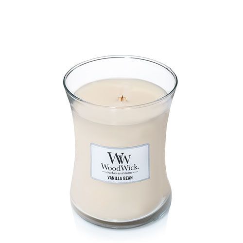 WoodWick Vanilla Bean Geurkaars - 1 stuk